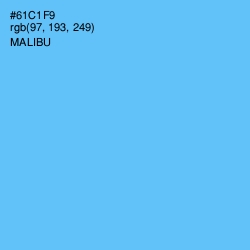 #61C1F9 - Malibu Color Image