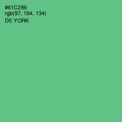 #61C286 - De York Color Image