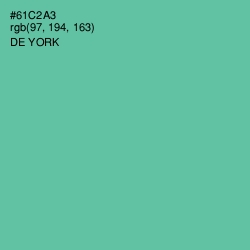 #61C2A3 - De York Color Image