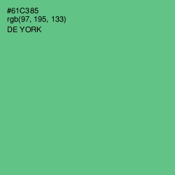 #61C385 - De York Color Image