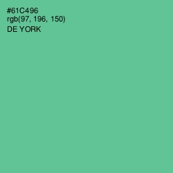 #61C496 - De York Color Image