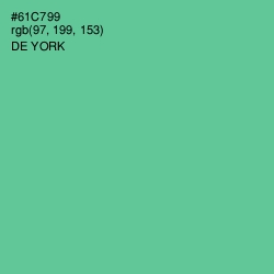 #61C799 - De York Color Image