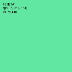 #61E7A1 - De York Color Image