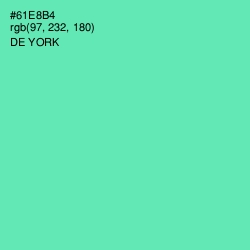 #61E8B4 - De York Color Image