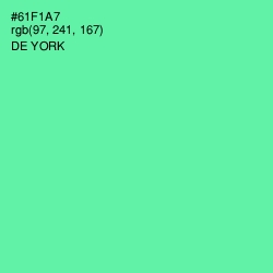 #61F1A7 - De York Color Image