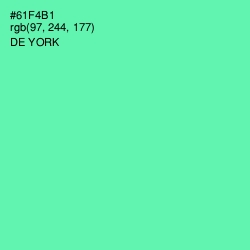 #61F4B1 - De York Color Image