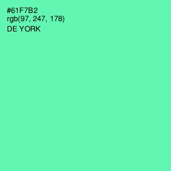 #61F7B2 - De York Color Image