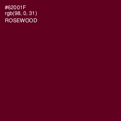 #62001F - Rosewood Color Image