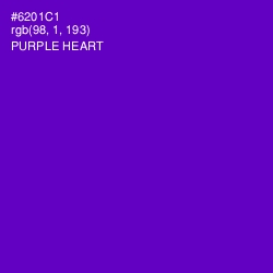 #6201C1 - Purple Heart Color Image