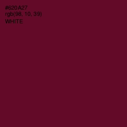 #620A27 - Black Rose Color Image