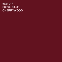 #62121F - Cherrywood Color Image