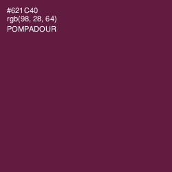 #621C40 - Pompadour Color Image