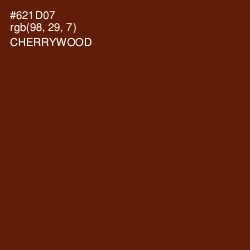 #621D07 - Cherrywood Color Image