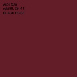 #621D29 - Black Rose Color Image