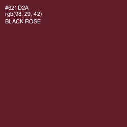 #621D2A - Black Rose Color Image