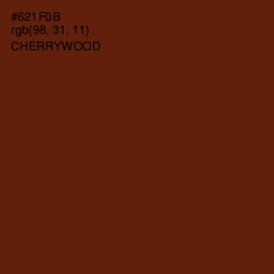 #621F0B - Cherrywood Color Image