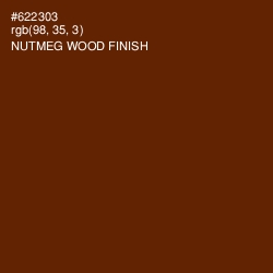 #622303 - Nutmeg Wood Finish Color Image