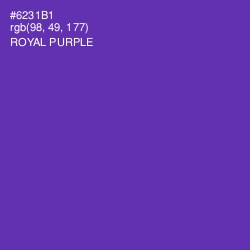 #6231B1 - Royal Purple Color Image