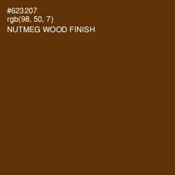 #623207 - Nutmeg Wood Finish Color Image