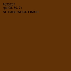 #623207 - Nutmeg Wood Finish Color Image