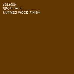 #623600 - Nutmeg Wood Finish Color Image