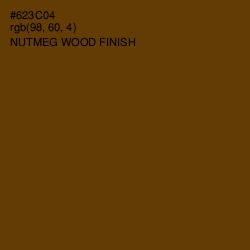 #623C04 - Nutmeg Wood Finish Color Image