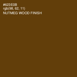 #623E0B - Nutmeg Wood Finish Color Image