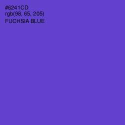 #6241CD - Fuchsia Blue Color Image