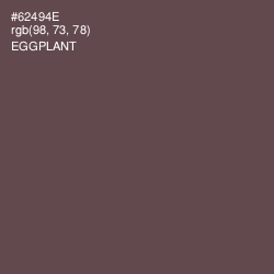 #62494E - Eggplant Color Image