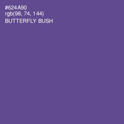 #624A90 - Butterfly Bush Color Image