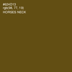 #624D13 - Horses Neck Color Image