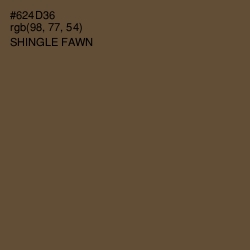 #624D36 - Shingle Fawn Color Image