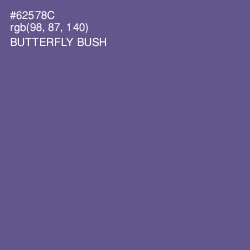 #62578C - Butterfly Bush Color Image