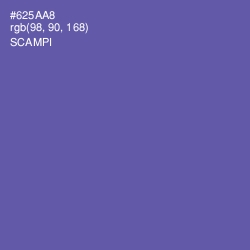 #625AA8 - Scampi Color Image