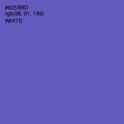 #625BBD - Blue Violet Color Image