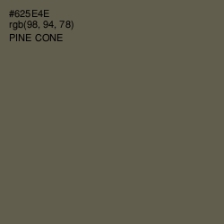 #625E4E - Pine Cone Color Image