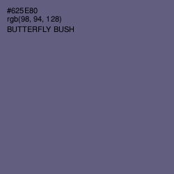 #625E80 - Butterfly Bush Color Image