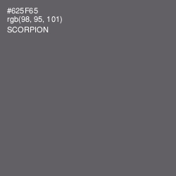#625F65 - Scorpion Color Image