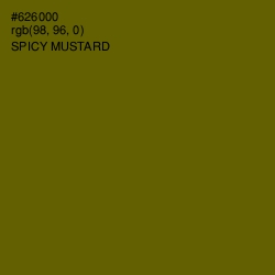 #626000 - Spicy Mustard Color Image