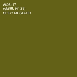 #626117 - Spicy Mustard Color Image