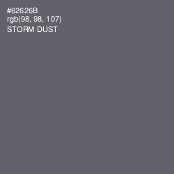 #62626B - Storm Dust Color Image