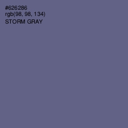 #626286 - Storm Gray Color Image