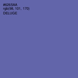 #6265AA - Deluge Color Image