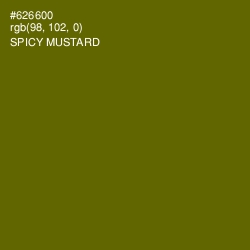 #626600 - Spicy Mustard Color Image