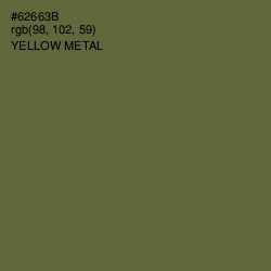 #62663B - Yellow Metal Color Image