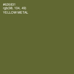 #626831 - Yellow Metal Color Image