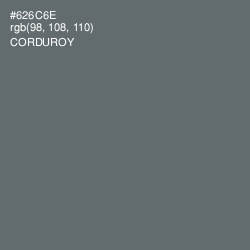 #626C6E - Corduroy Color Image