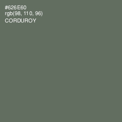 #626E60 - Corduroy Color Image