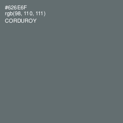 #626E6F - Corduroy Color Image