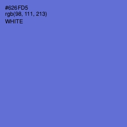 #626FD5 - Blue Marguerite Color Image